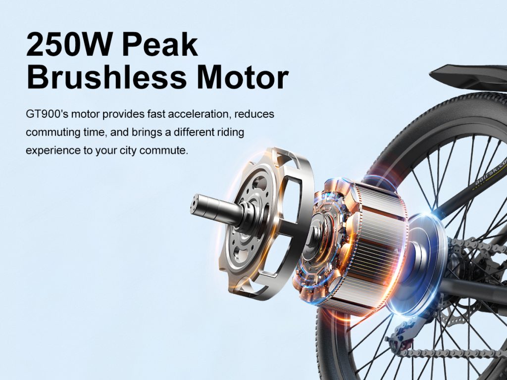 Aairsk GT900 250W brushless motor