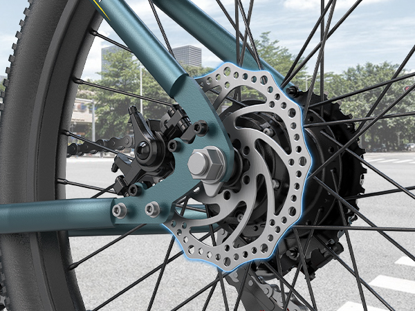Aairsk GT900 rear disc brake