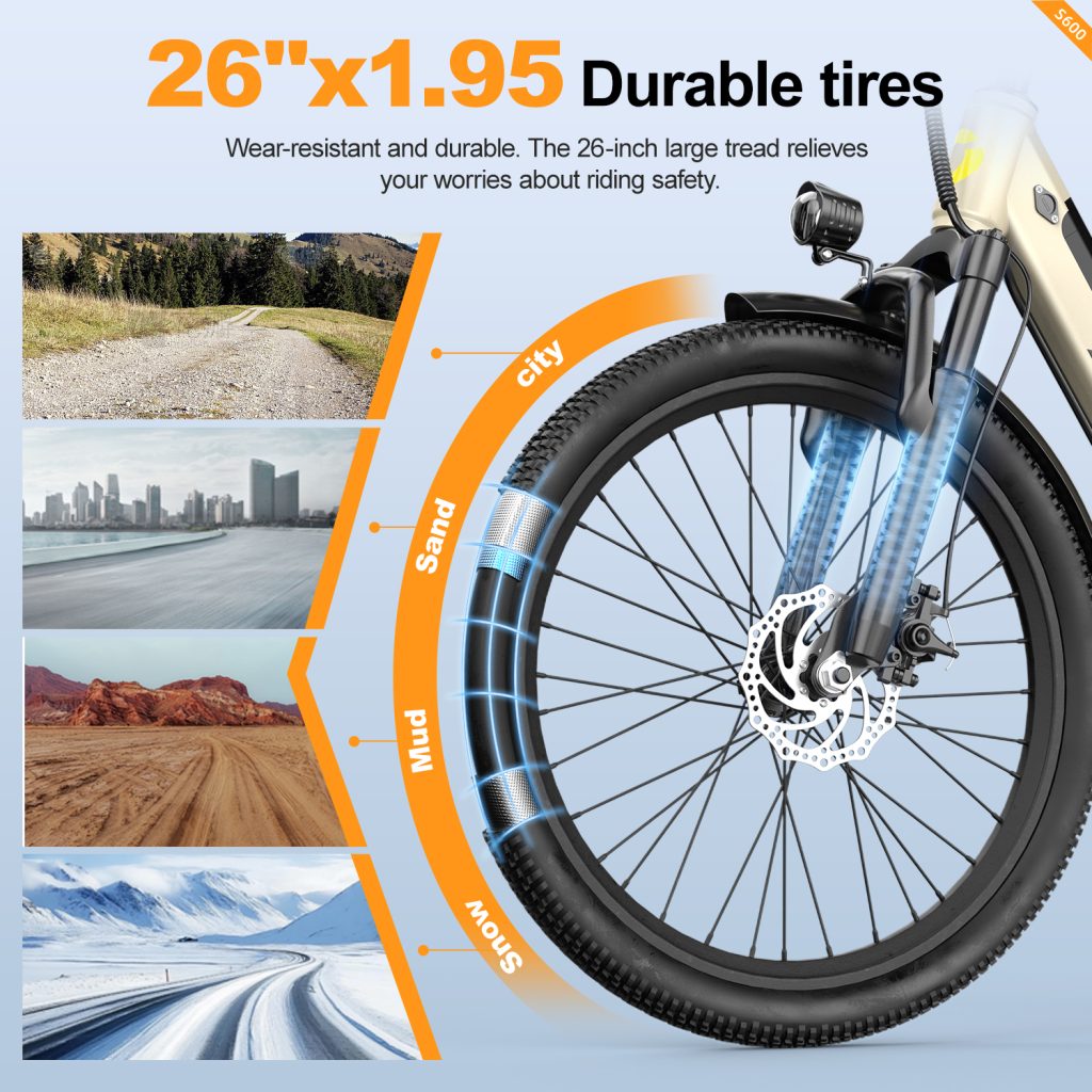 Aairsk S600 26 by 1.95 inch tires
